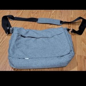 Gray Messenger Bag